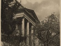 Palača bogoštovlja i nastave (danas Hrvatski institut za povijest), pogled iz današnje Radićeve (nekad Duge ulice)